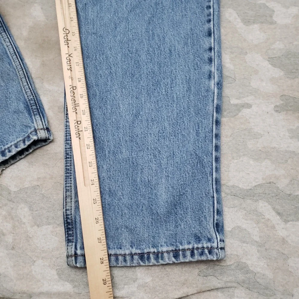 Levi's 550 Jeans Mens 38x30 Blue Relaxed Pockets Denim Medium Wash